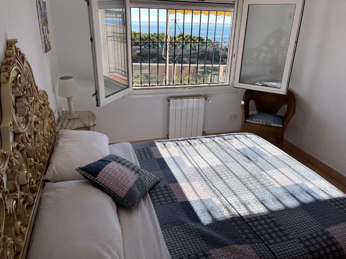 Delightful Burriana House With Magnificent Beach & Sea Views. 네르하 외부 사진